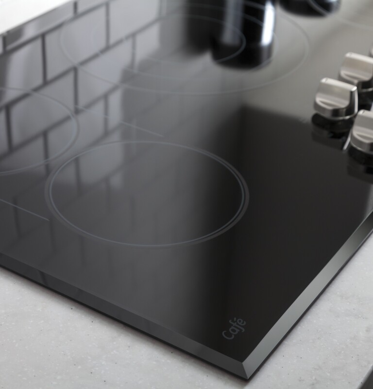 Café Series 36" Built-in Knob Control Electric Cooktop CP9536SJSS