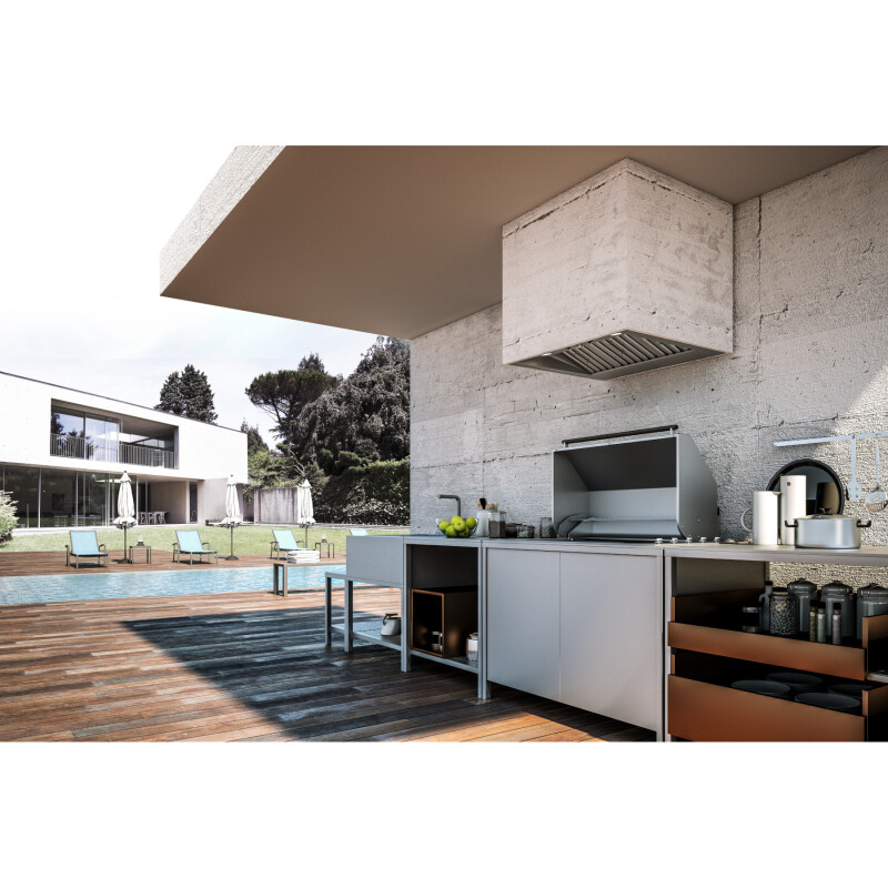42-inch Outdoor Range Hood Insert blower sold separately CPD9M Series CPD9M423SB
