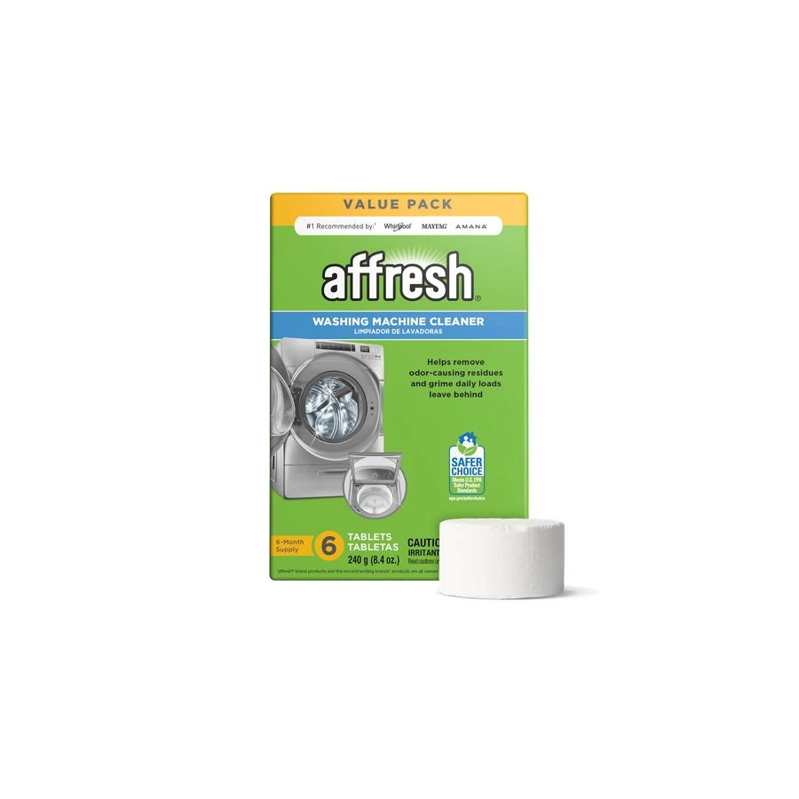 Affresh® Washing Machine Cleaner Tablets - 6 Count, Swash® Smells Like Clean Laundry Laundry Detergent (2) CPGB0007