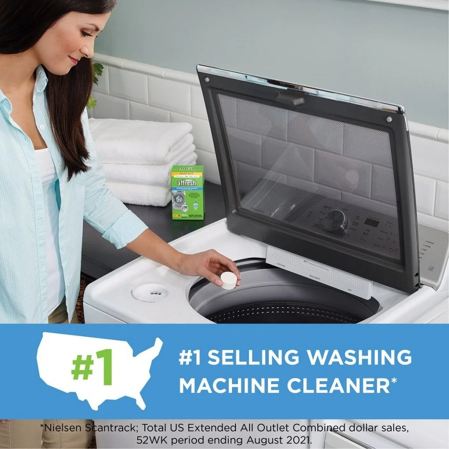 Affresh® 2 Pack Of Washing Machine Cleaner Tablets – 12 Count CPGB0012