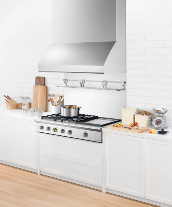 Gas Rangetop, 48", Griddle, LPG CPV2485GDLN