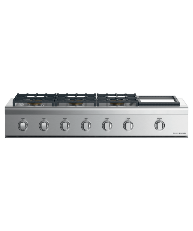 Gas Rangetop, 48", Griddle, LPG CPV2486GDLN