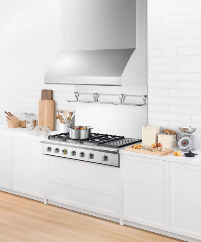 Gas Rangetop, 48", Grill, LPG CPV2486GLLN