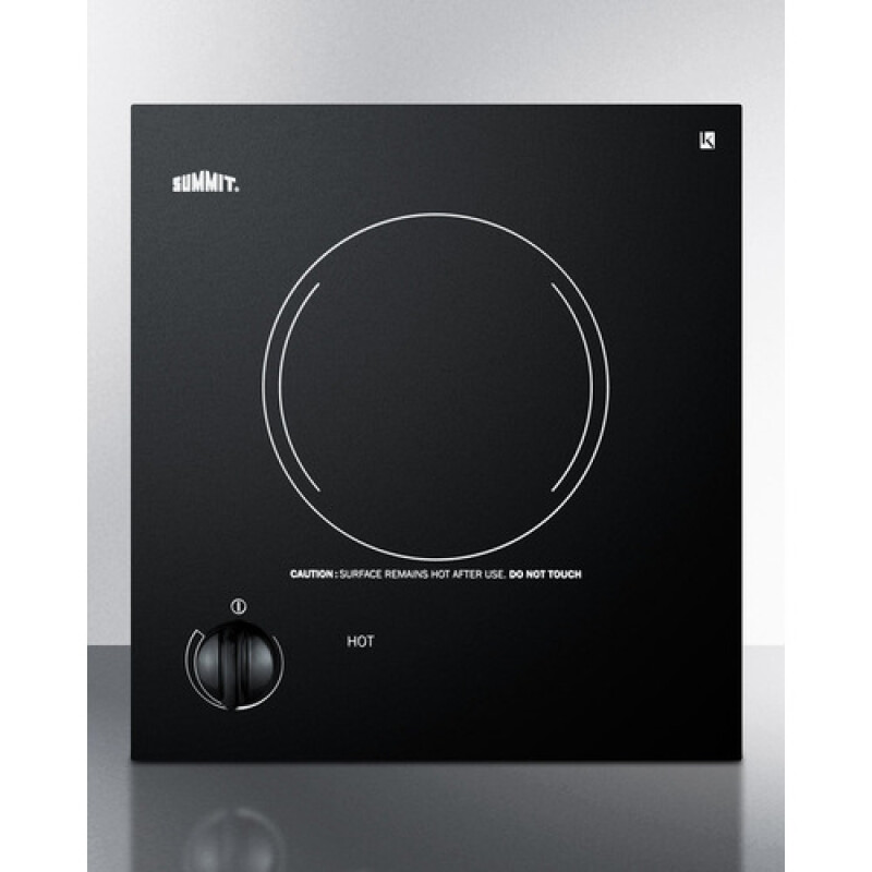 12" Wide 115V 1-Burner Radiant Cooktop CR1115