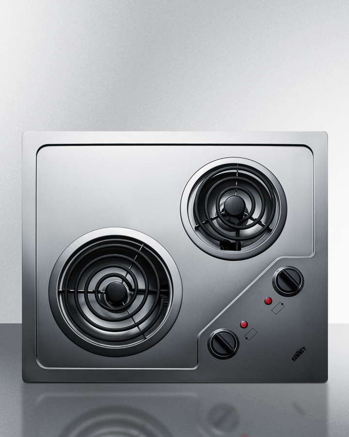 21" Wide 115V 2-Burner Coil Cooktop view 4