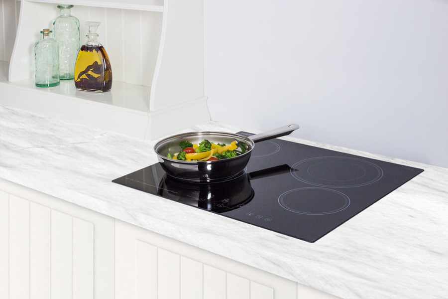 24" Wide 230V 4-Burner Radiant Cooktop view 10