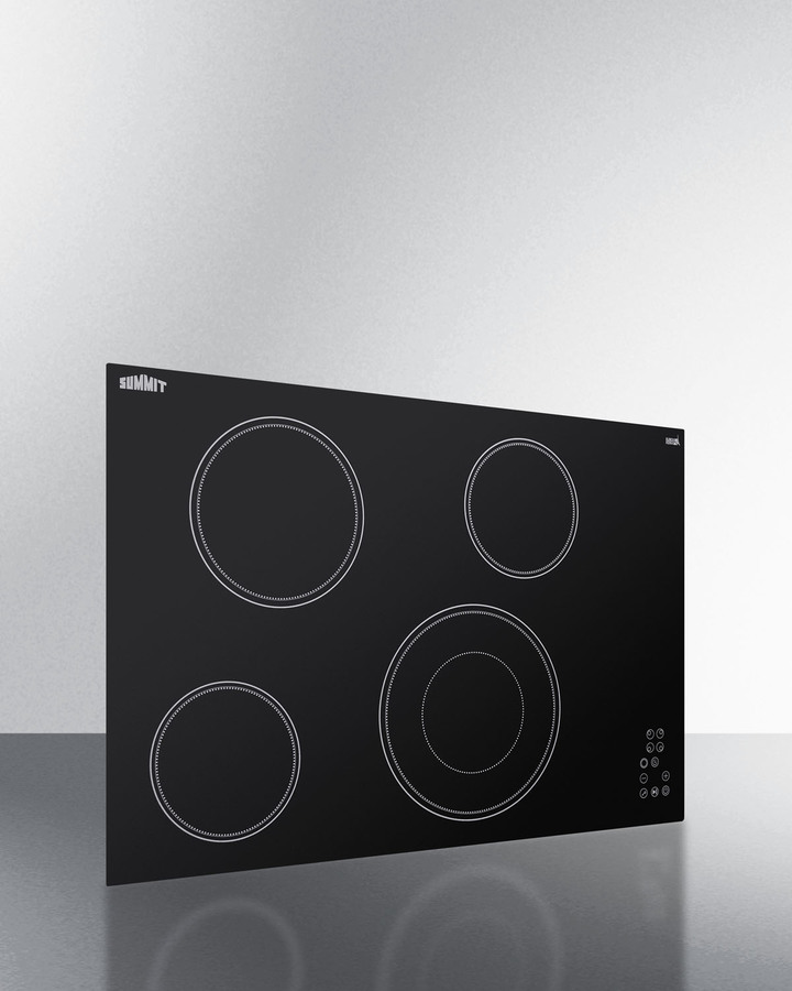 30" Wide 208-240V 4-Burner Radiant Cooktop CR4B30T11B
