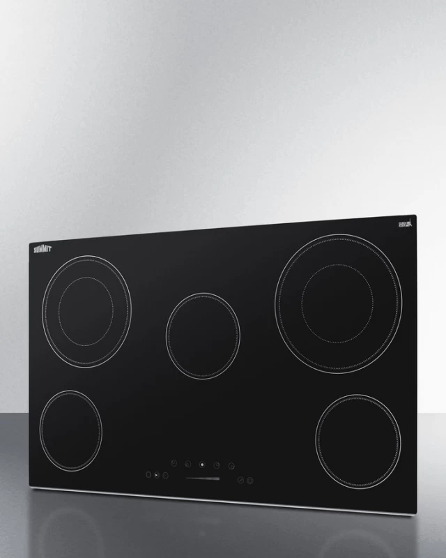 36" Wide 208-240V 5-Burner Radiant Cooktop CR5B36T9B