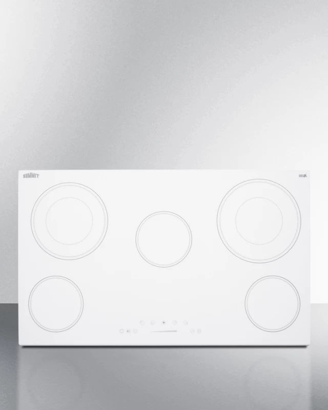 36" Wide 208-240V 5-Burner Radiant Cooktop CR5B36TXW
