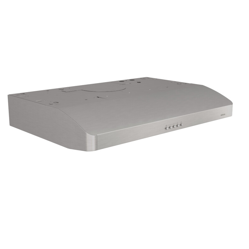 Broan Corteo 30-Inch Convertible Under-Cabinet Range Hood, 375 Max Blower CFM Stainless Steel CRDE130SS Picture 1
