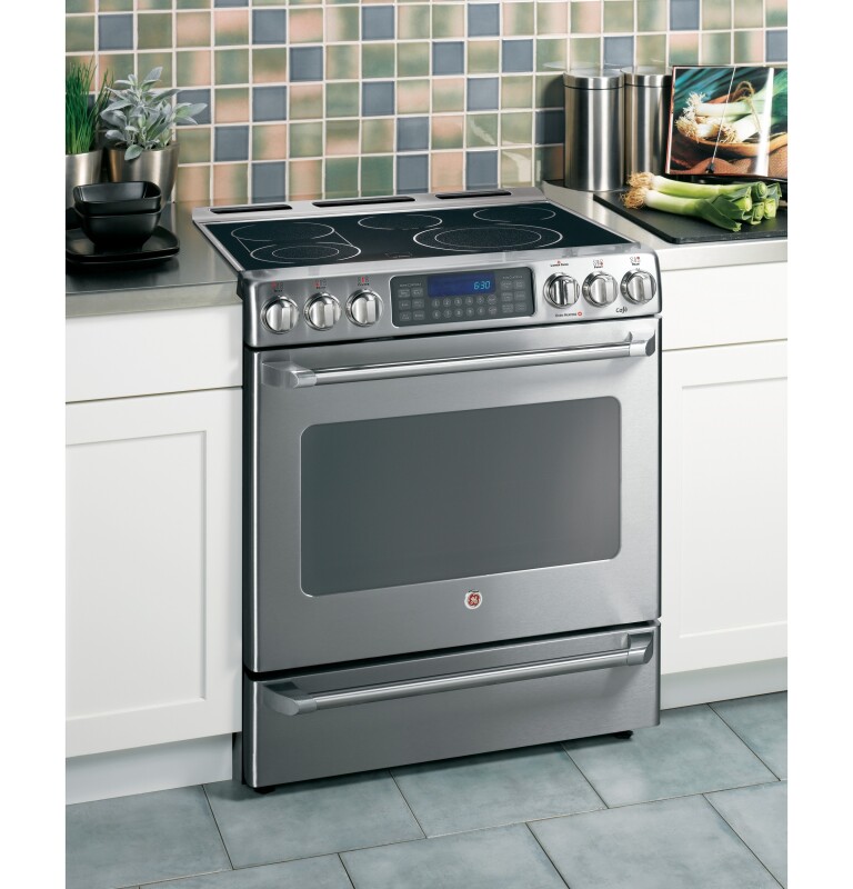 Café Series 30" Free Standing Radiant Range With Baking Drawer CS980SNSS