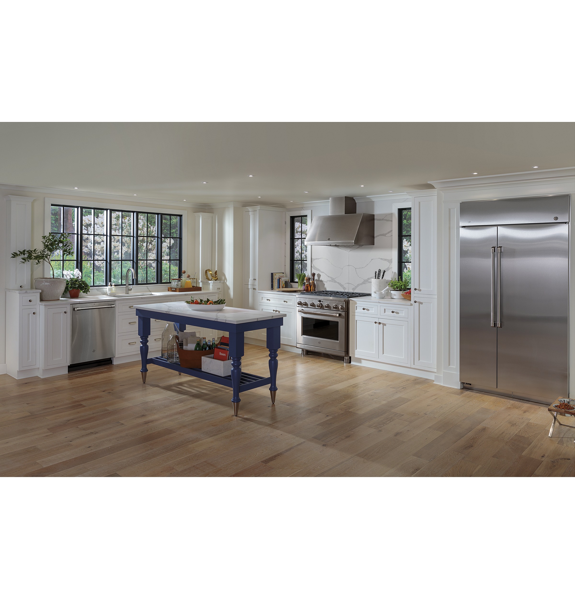 Café Series 42" Built-in Side-by-side Refrigerator CSB42WSKSS