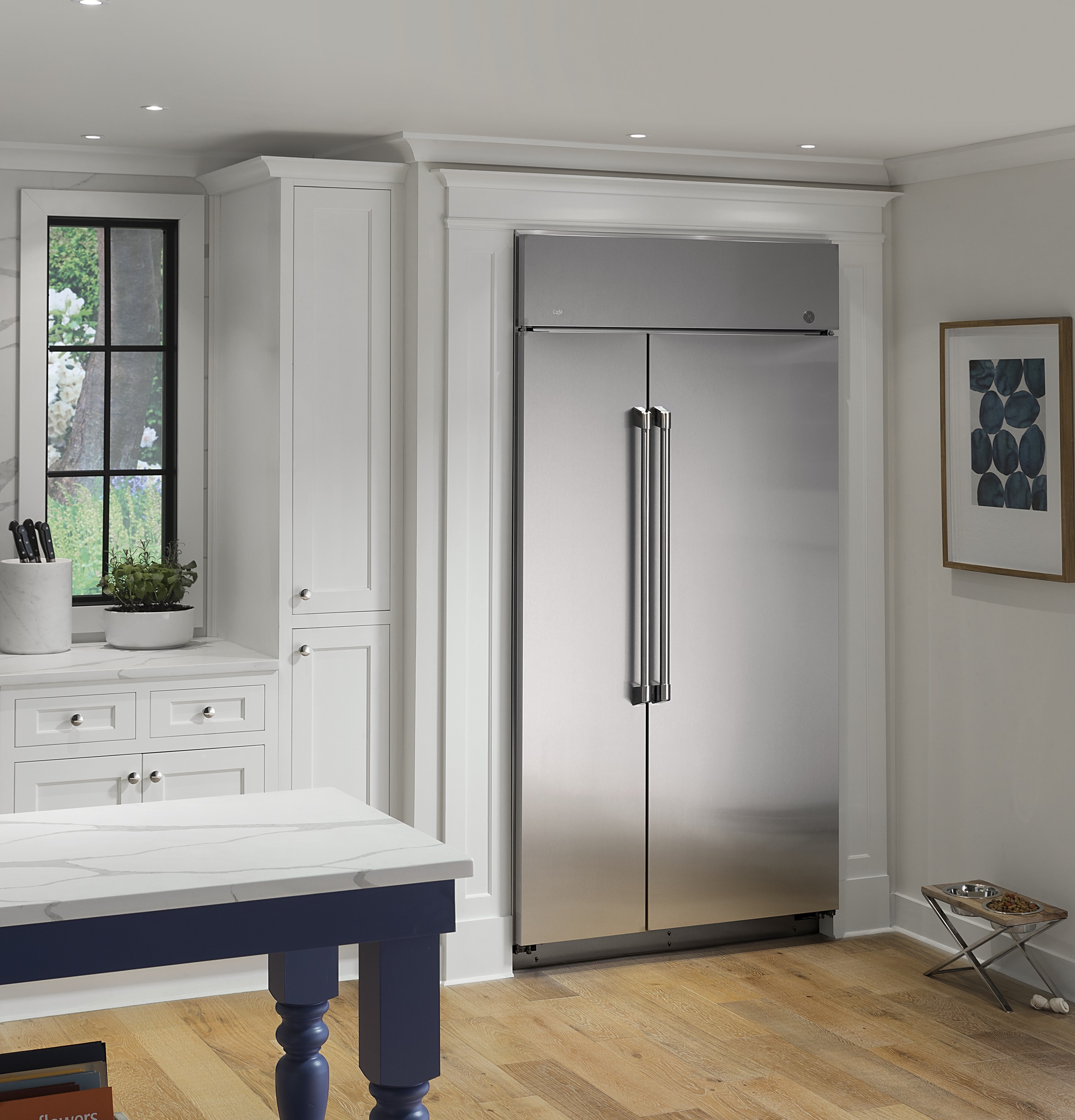 Café Series 42" Built-in Side-by-side Refrigerator CSB42WSKSS