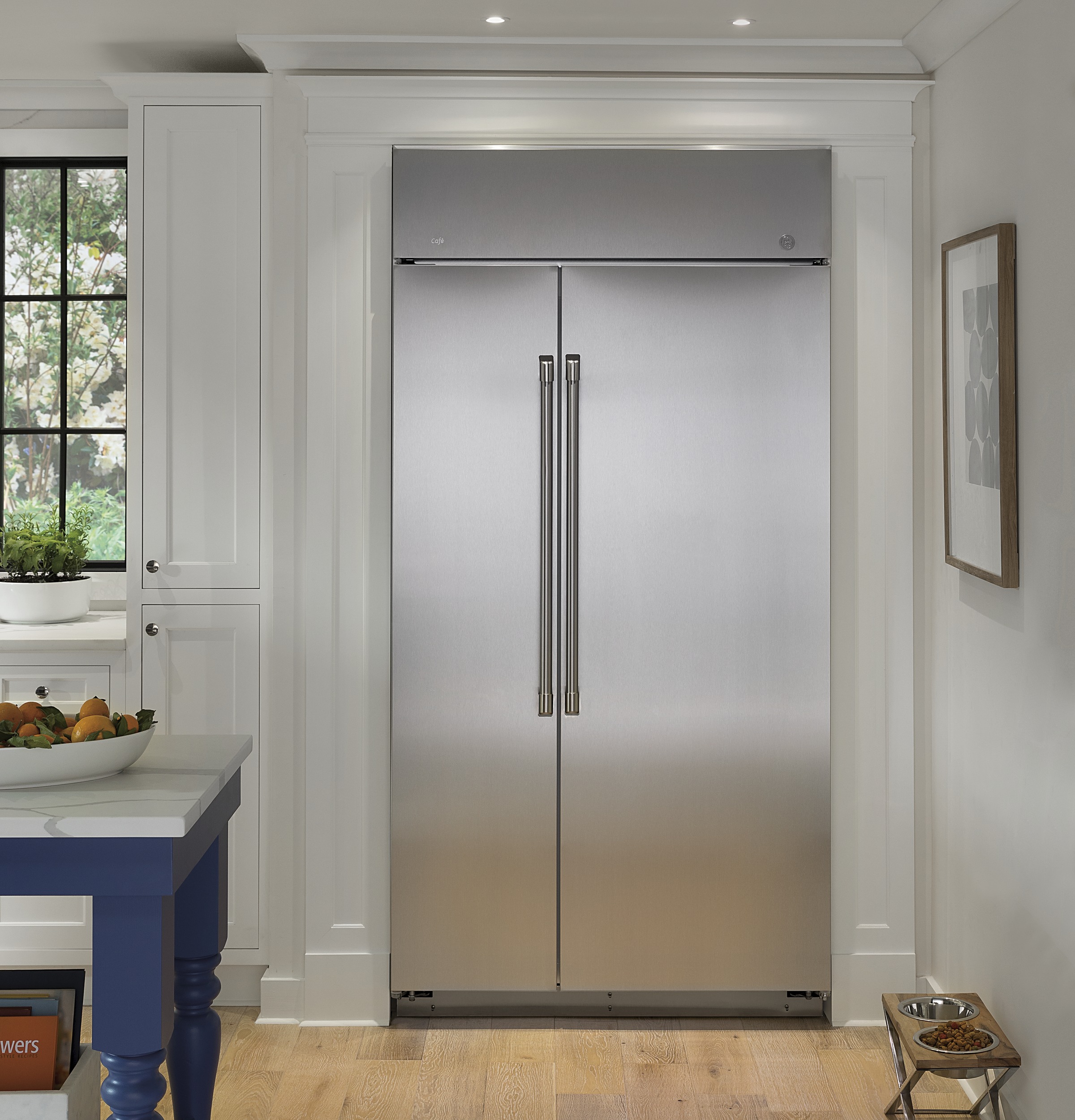 Café Series 42" Built-in Side-by-side Refrigerator CSB42WSKSS