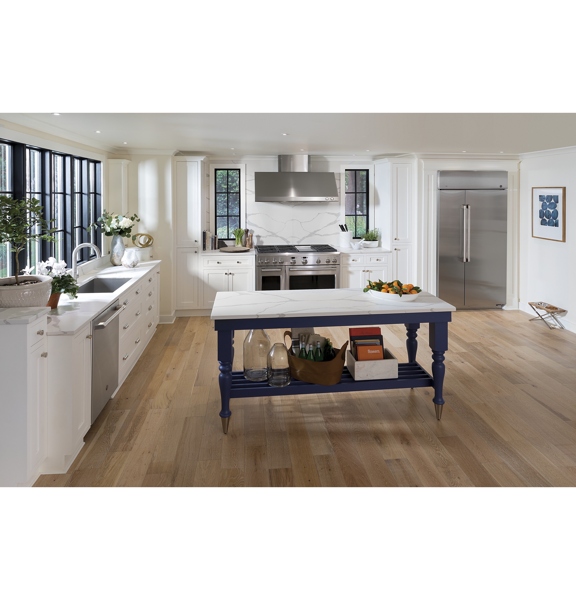 Café Series 42" Built-in Side-by-side Refrigerator CSB42WSKSS