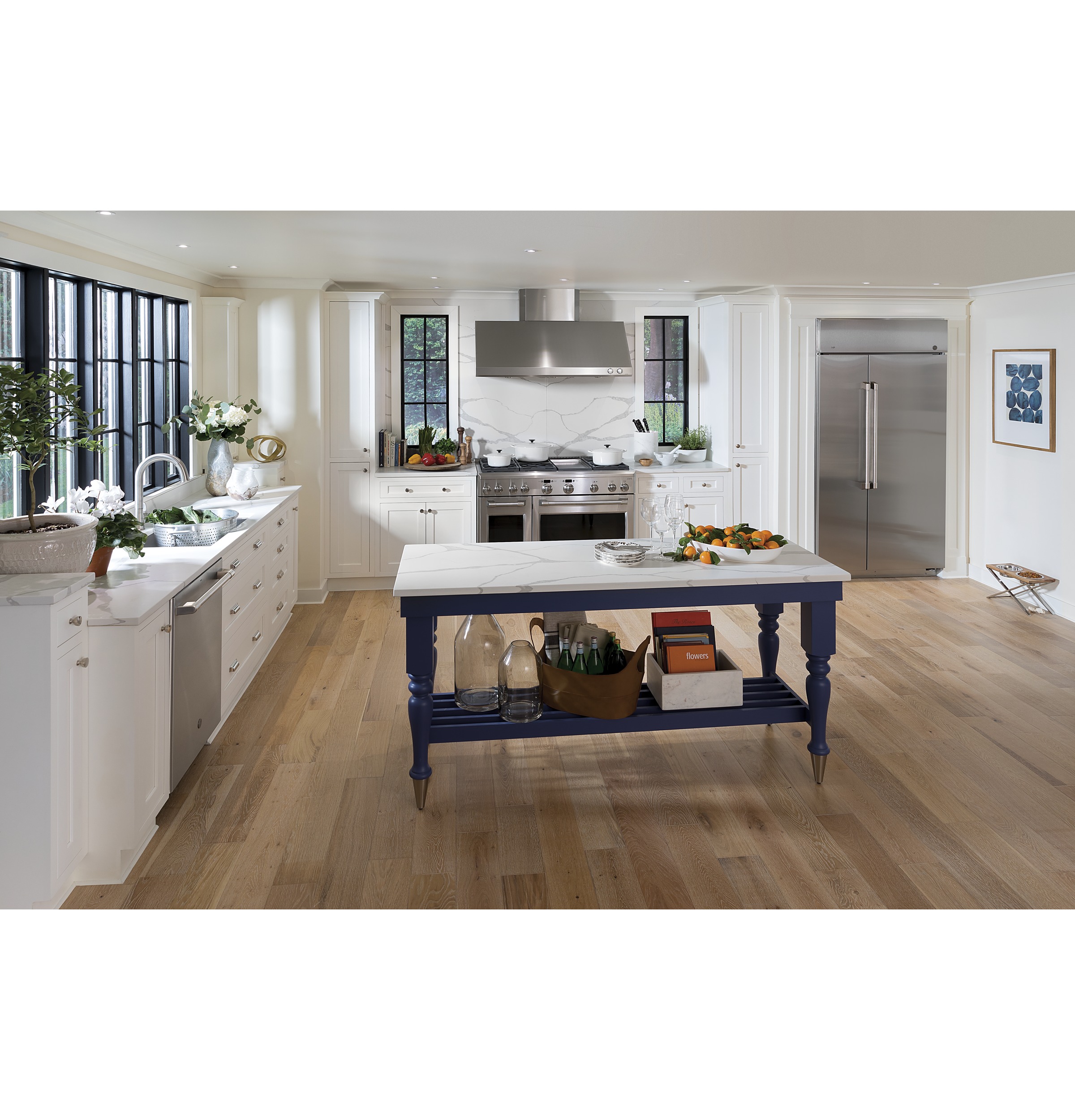 Café Series 42" Built-in Side-by-side Refrigerator CSB42WSKSS