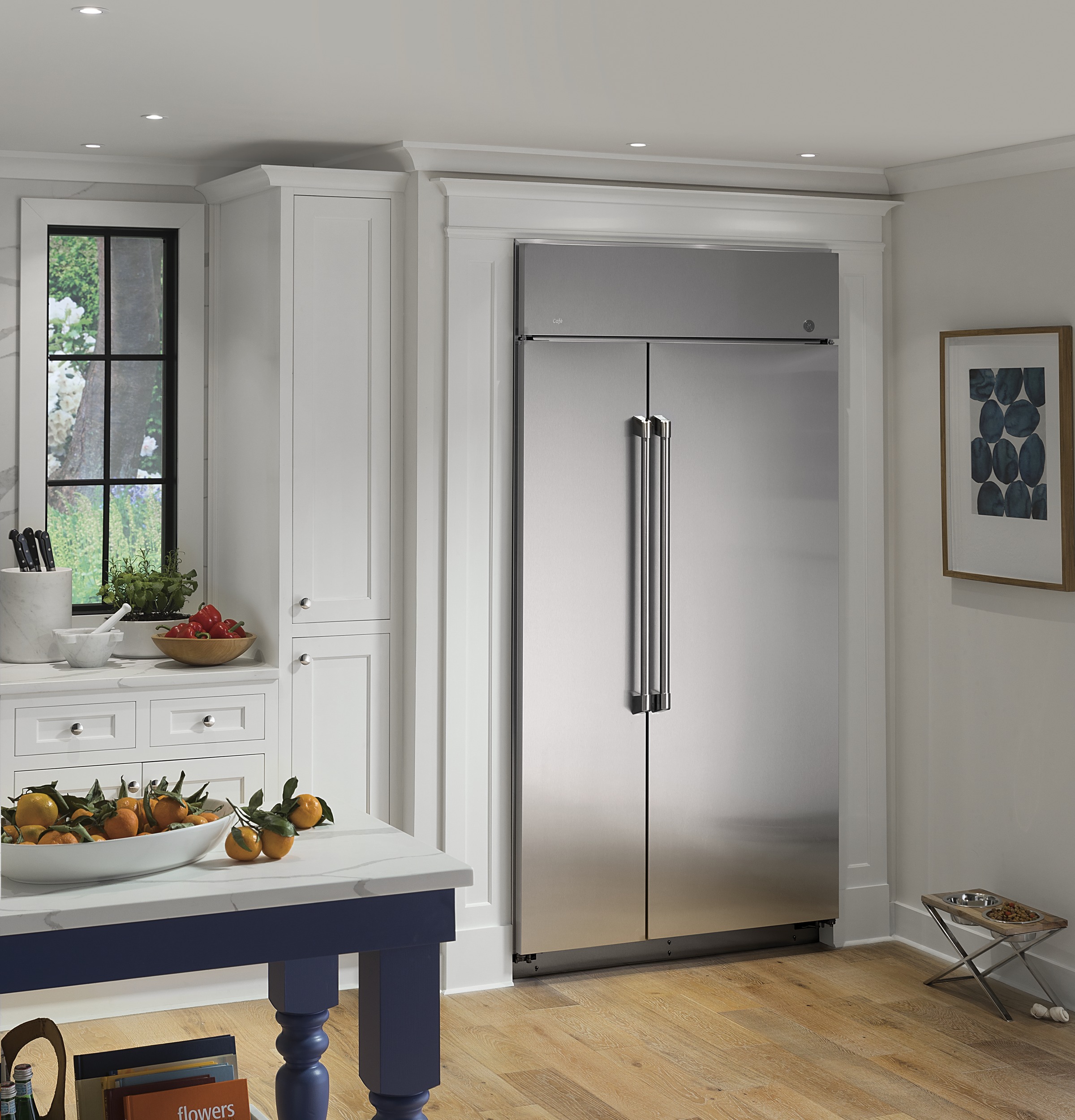 Café Series 42" Built-in Side-by-side Refrigerator CSB42WSKSS