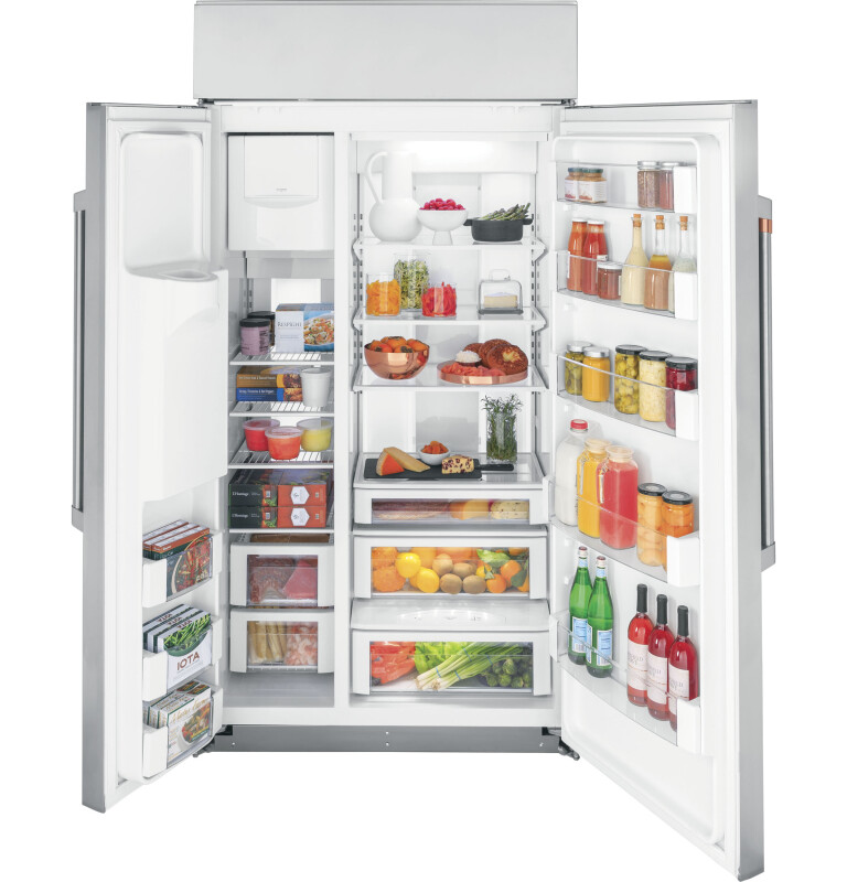 CAFÉ™ 42" Smart Built-In Side-by-Side Refrigerator with Dispenser view 2