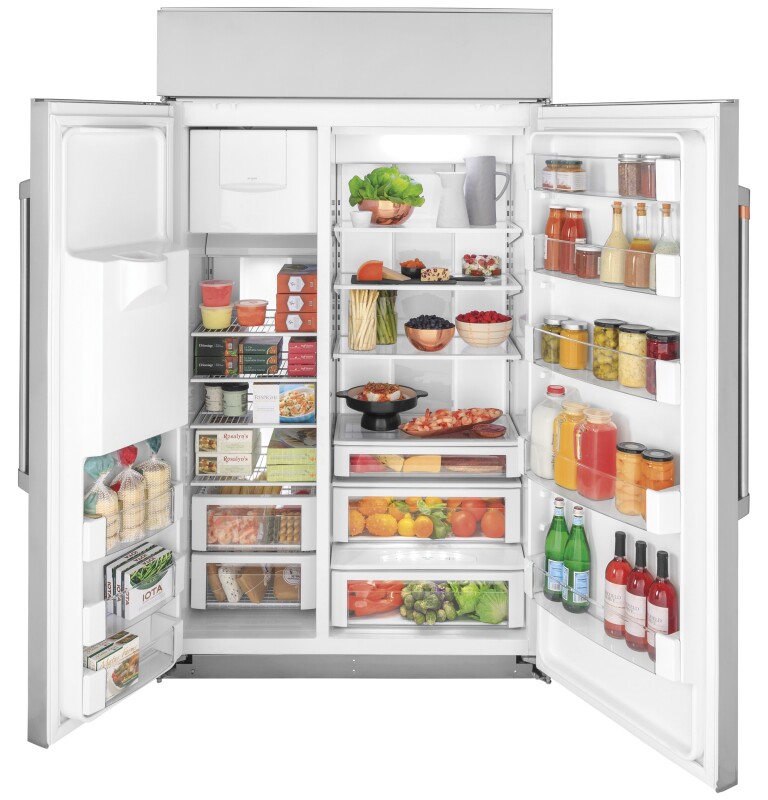CAFÉ™ 48" Smart Built-In Side-by-Side Refrigerator with Dispenser view 2