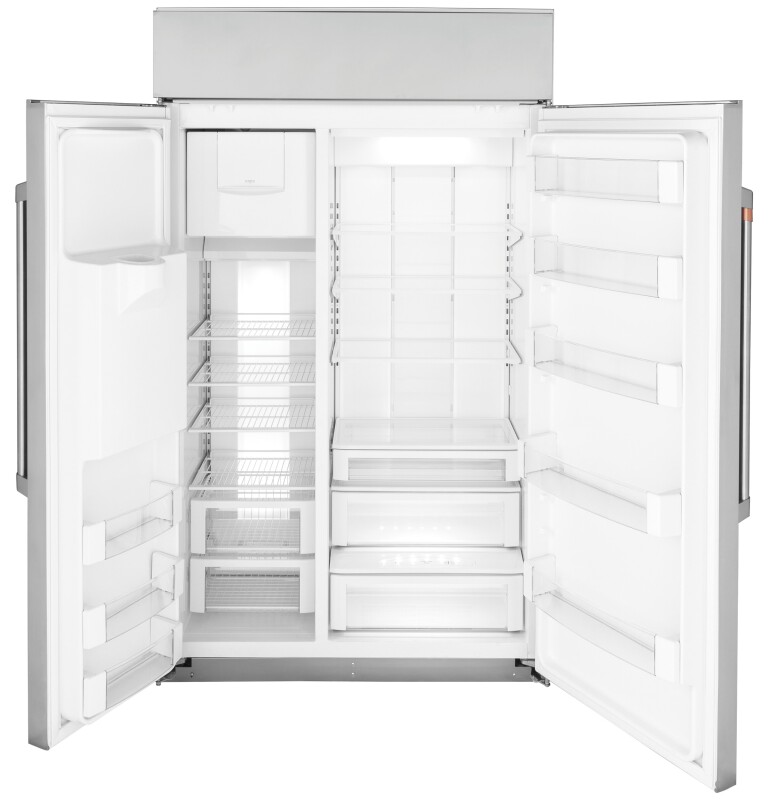 CAFÉ™ 48" Smart Built-In Side-by-Side Refrigerator with Dispenser view 4