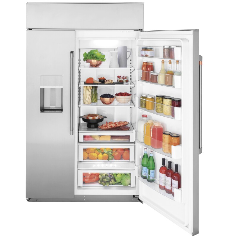 CAFÉ™ 48" Smart Built-In Side-by-Side Refrigerator with Dispenser view 5