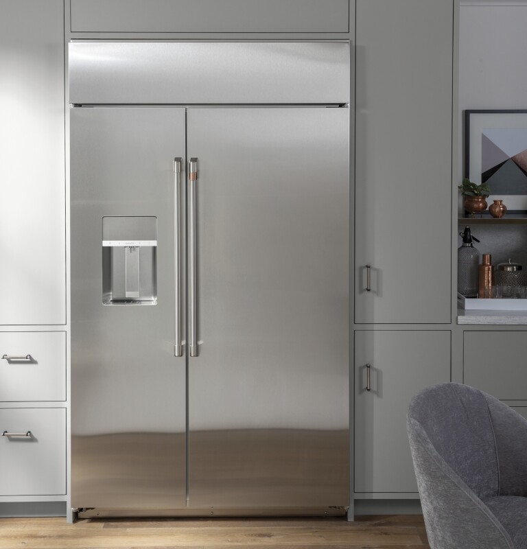 CAFÉ™ 48" Smart Built-In Side-by-Side Refrigerator with Dispenser view 7