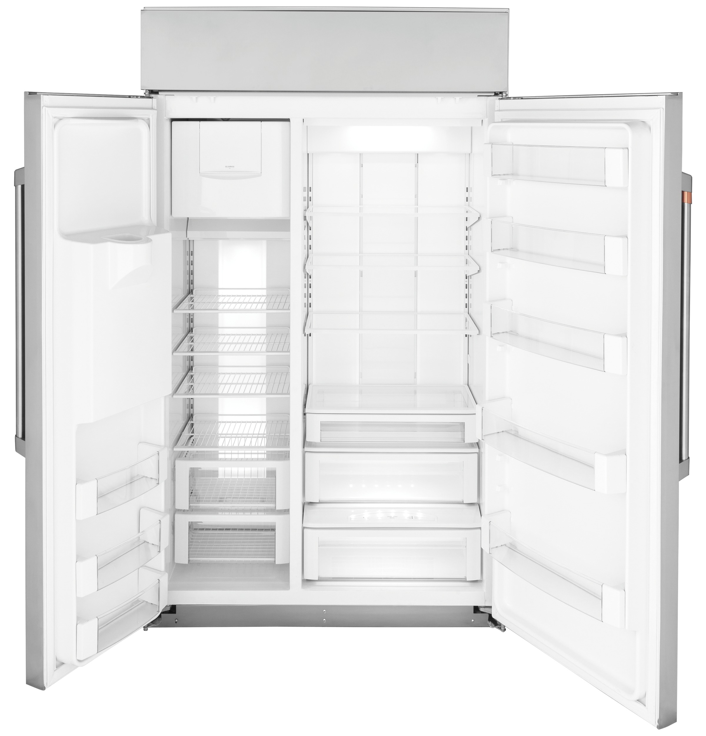 Café 48" Smart Built-in Side-by-side Refrigerator With Dispenser CSB48YP2RS1