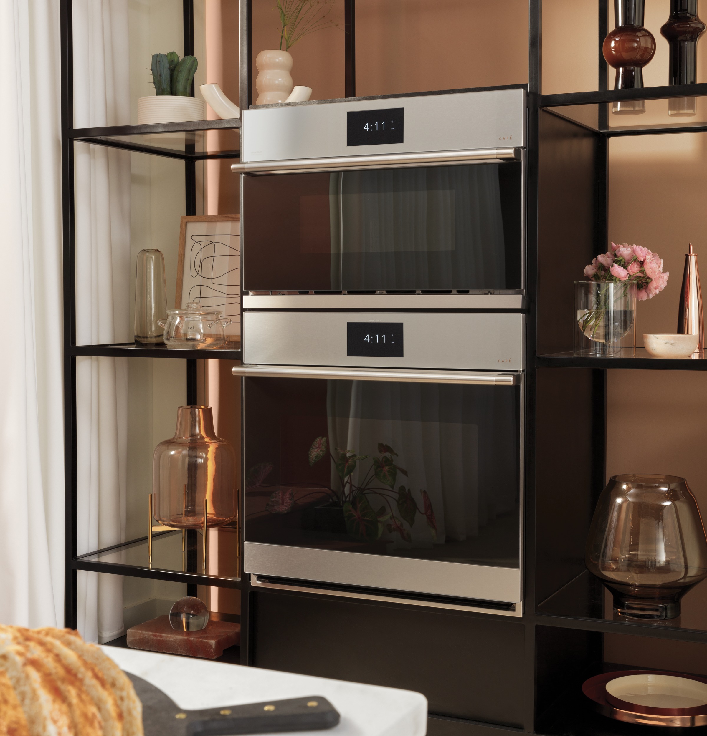 CAFÉ™ 30" Custom Speed Cook Oven with 120V Advantium® Technology in Platinum Glass view 15