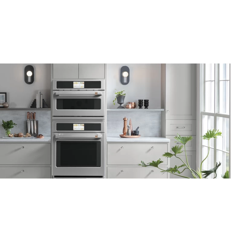 30" Smart Five in One Wall Oven with 240V Advantium Technology CSB923P2NS1
