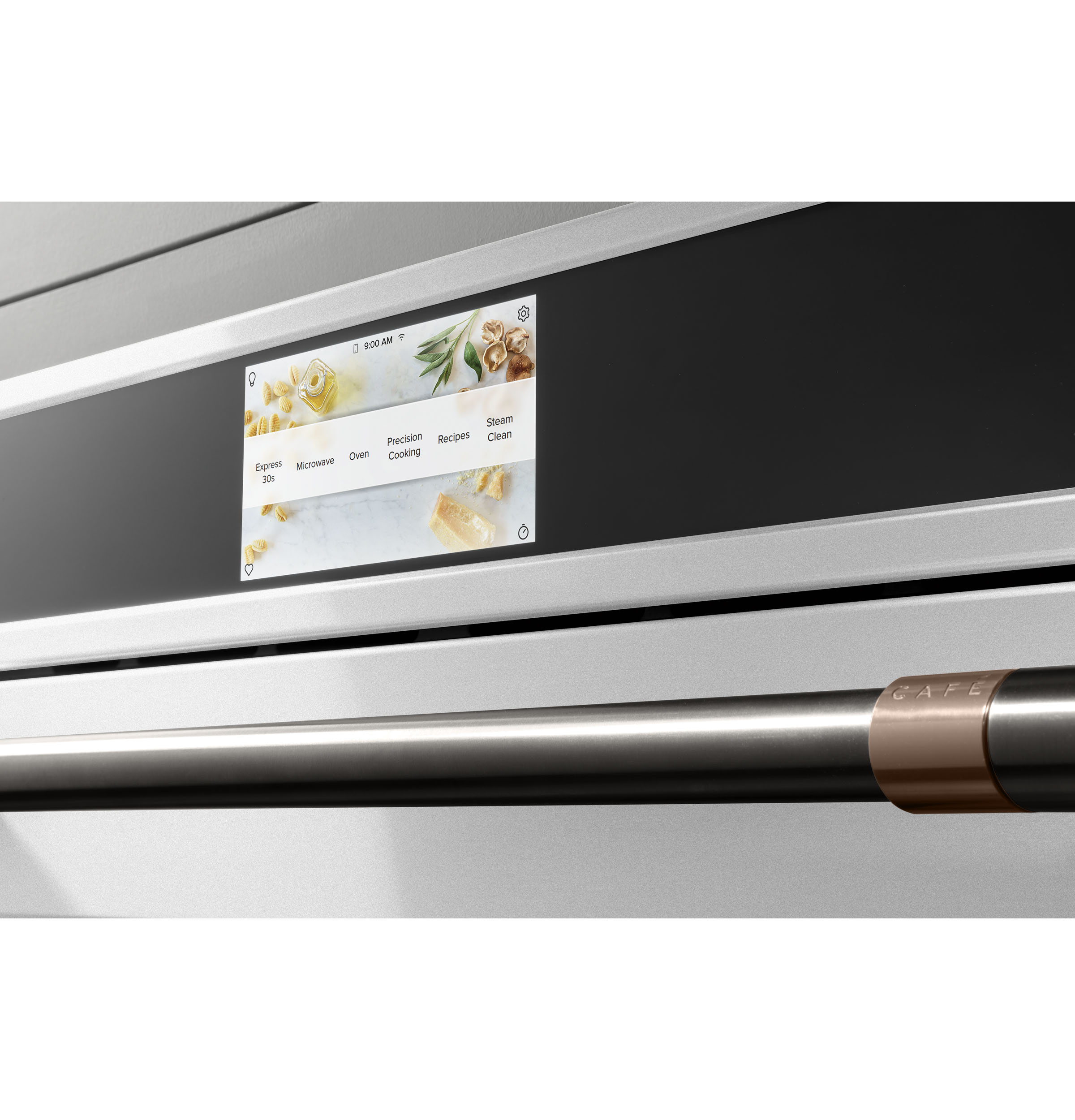 CAFÉ™ 30" Smart Five in One Wall Oven with 240V Advantium® Technology CSB923P4NW2