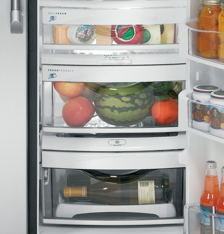 Café Series 24.6 Cu. Ft. Counter-depth Side-by-side Refrigerator CSCP5UGXSS