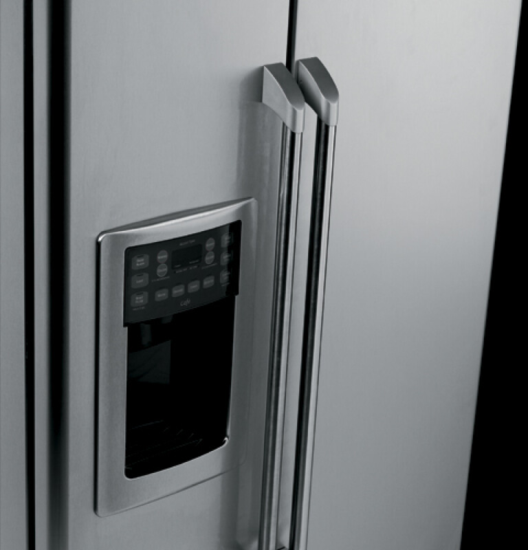 GE Series 25.4 Cu. Ft. Side-By-Side Refrigerator CSS25USWSS
