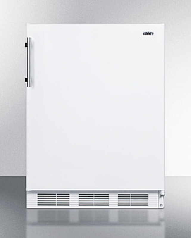 Summit 24" Wide Refrigerator-Freezer White CT661W Picture 1