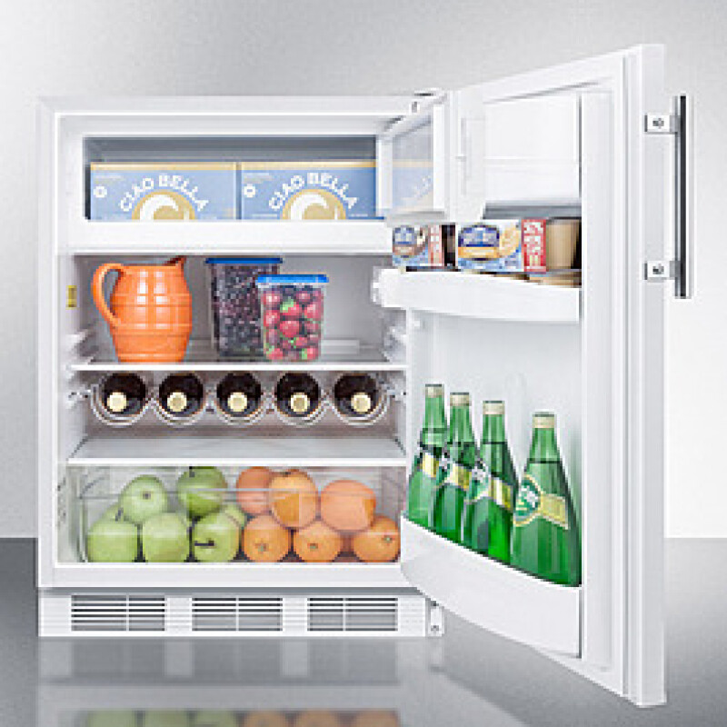 24" Wide Refrigerator-Freezer, ADA Compliant view 4