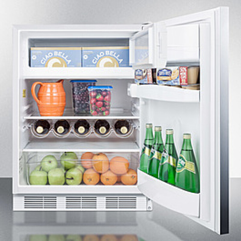 24" Wide Built-In Refrigerator-Freezer CT661WBISSHH