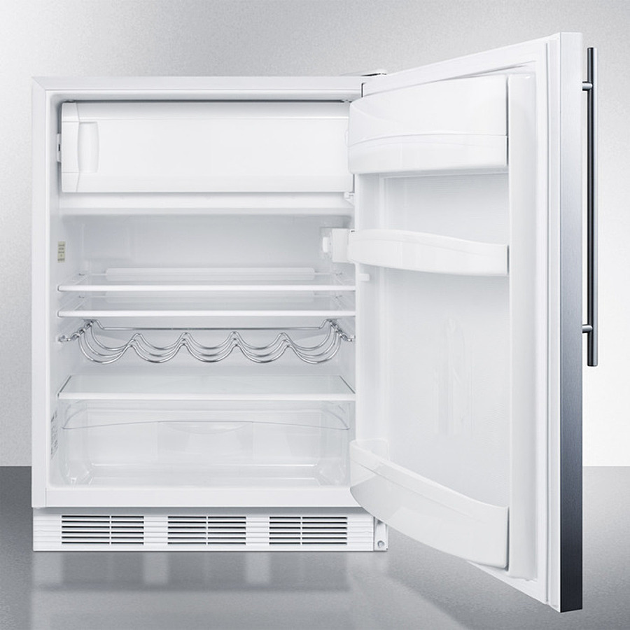 24" Wide Built-In Refrigerator-Freezer, ADA Compliant CT661WBISSHVADA