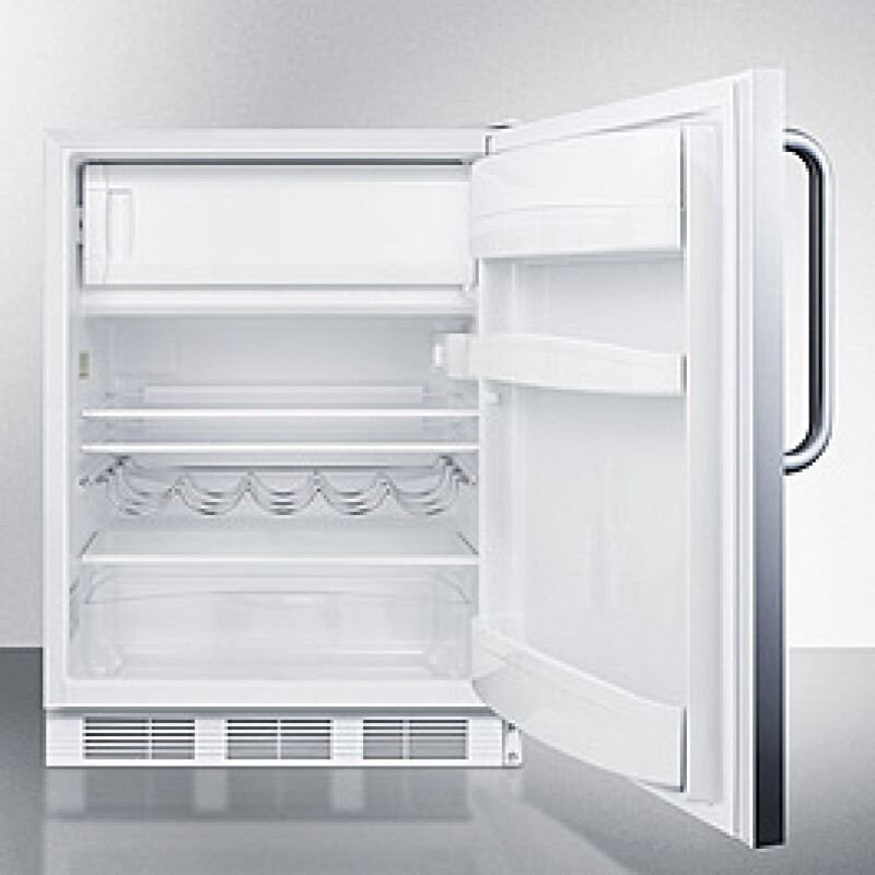 24" Wide Built-In Refrigerator-Freezer, ADA Compliant CT661WBISSTBADA