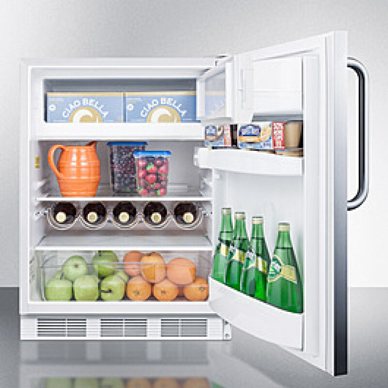 24" Wide Built-In Refrigerator-Freezer, ADA Compliant CT661WCSSADA