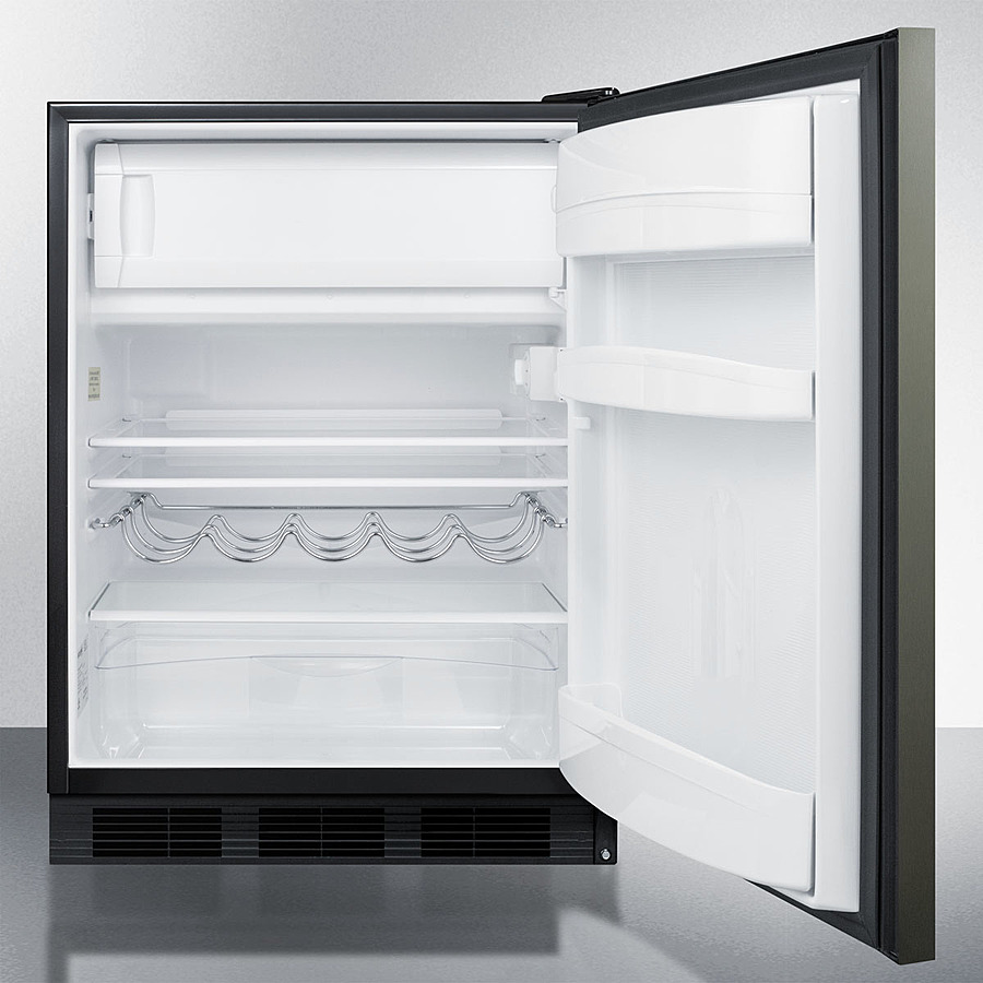 24" Wide Built-In Refrigerator-Freezer, ADA Compliant CT663BKBIKSHHADA