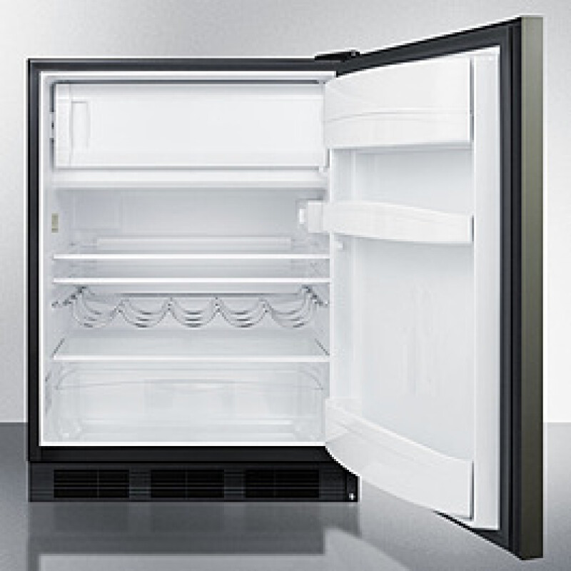 24" Wide Built-In Refrigerator-Freezer, ADA Compliant CT663BKBIKSHHADA