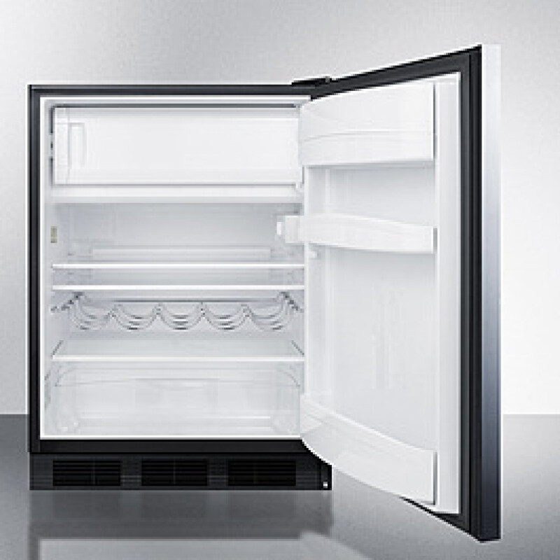 24" Wide Built-In Refrigerator-Freezer, ADA Compliant CT663BKBISSHHADA