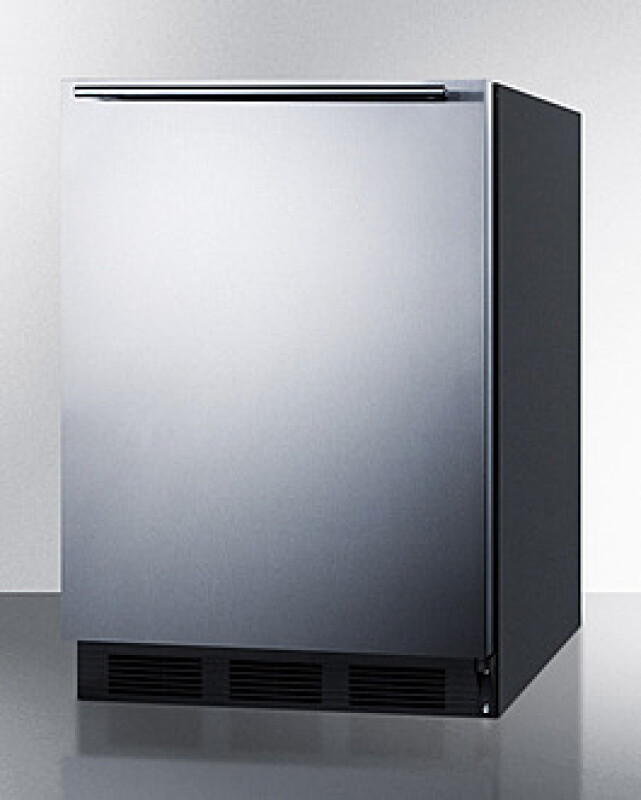 24" Wide Built-In Refrigerator-Freezer, ADA Compliant CT663BKBISSHHADA