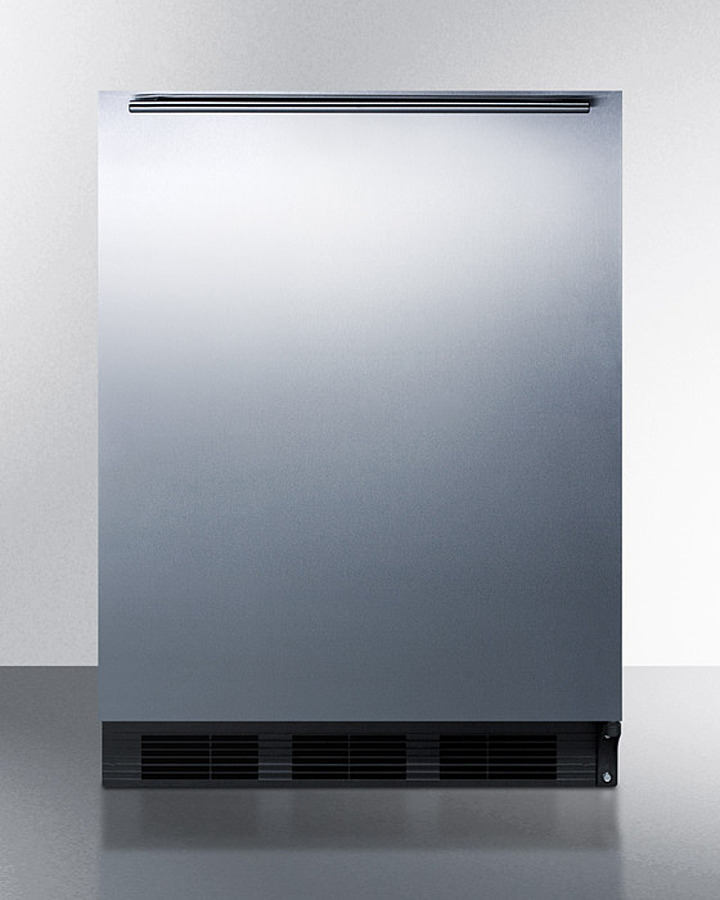 24" Wide Refrigerator-Freezer CT663BKSSHH