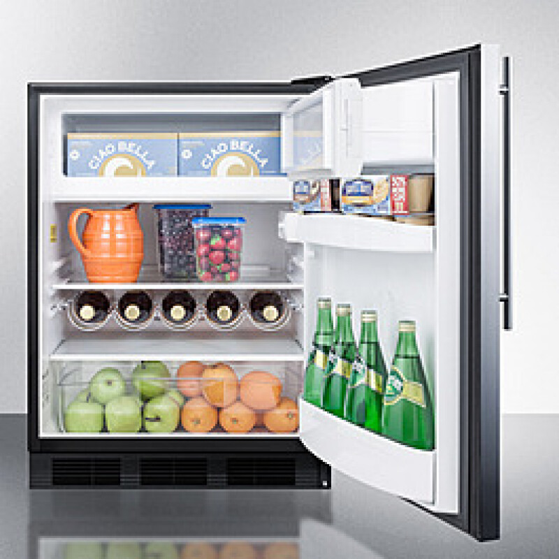 24" Wide Refrigerator-Freezer view 4