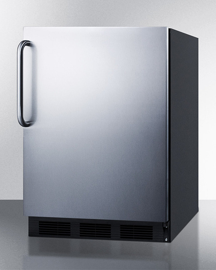 24" Wide Refrigerator-Freezer CT663BKSSTB