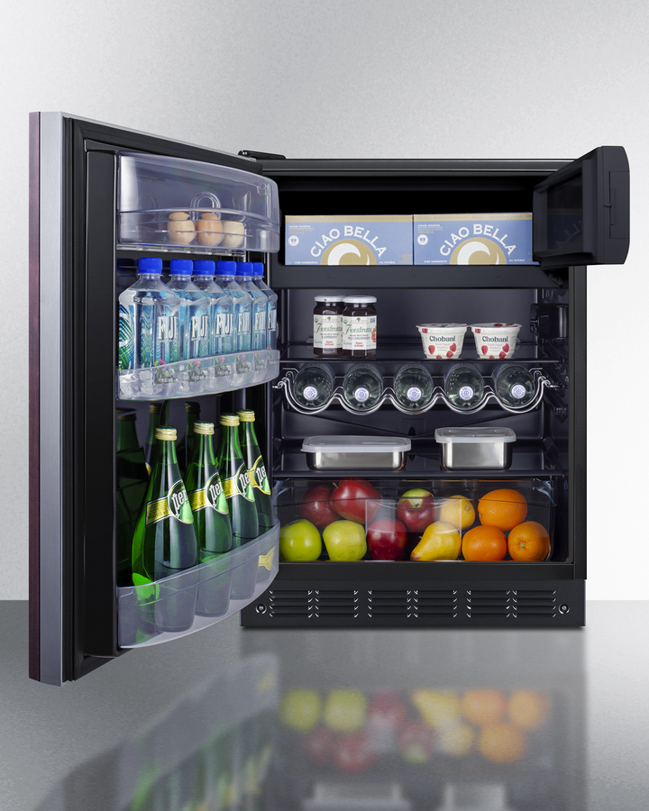 24" Wide ADA Compliant Refrigerator-Freezer CT66BK2SSIFADALHD
