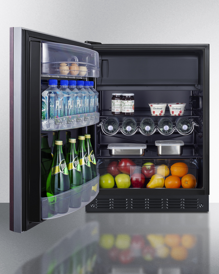 24" Wide ADA Compliant Refrigerator-Freezer CT66BK2SSIFADALHD