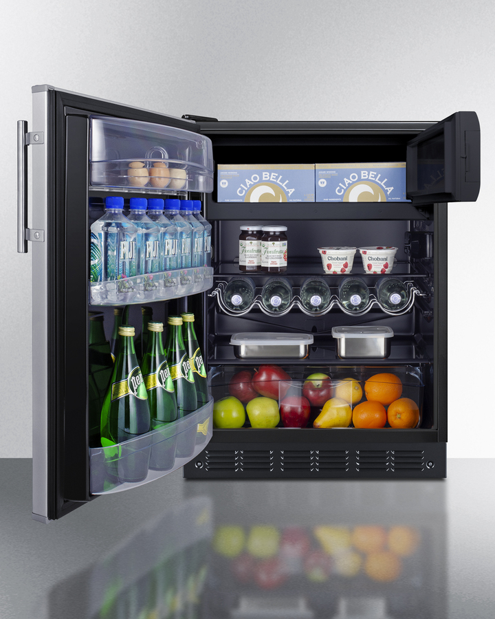 24" Wide Refrigerator-Freezer CT66BK2SSLHD