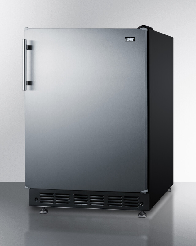 24" Wide Refrigerator-Freezer CT66BK2SSRS