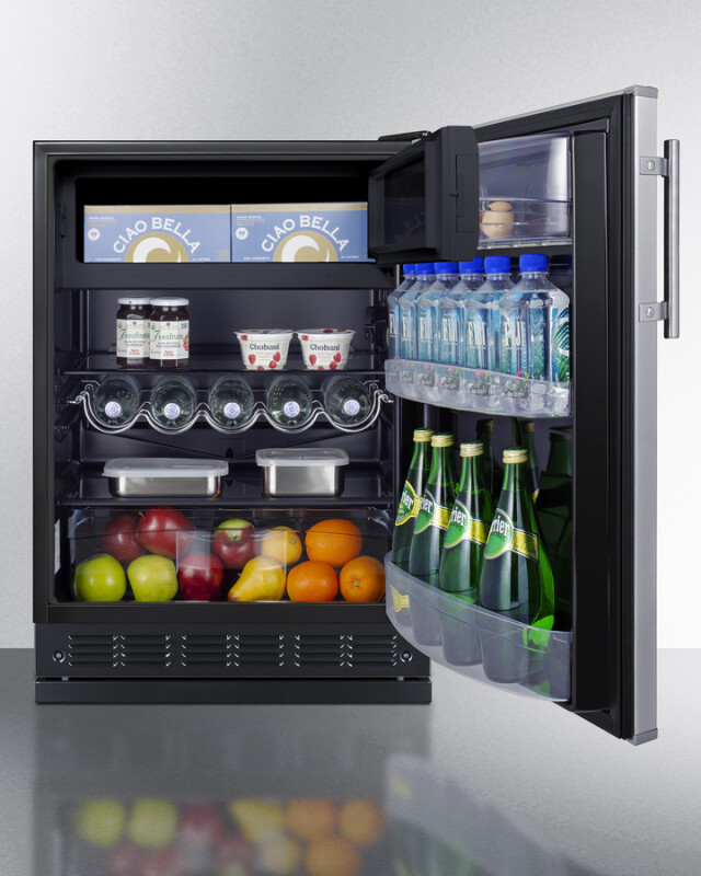 24" Wide Refrigerator-Freezer CT66BK2SSRS